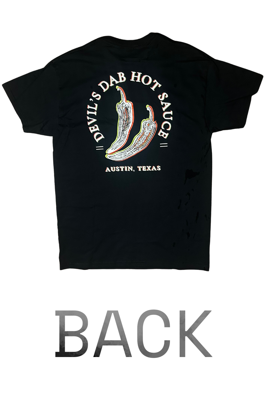 3 COLOR PEPPER // BLACK T