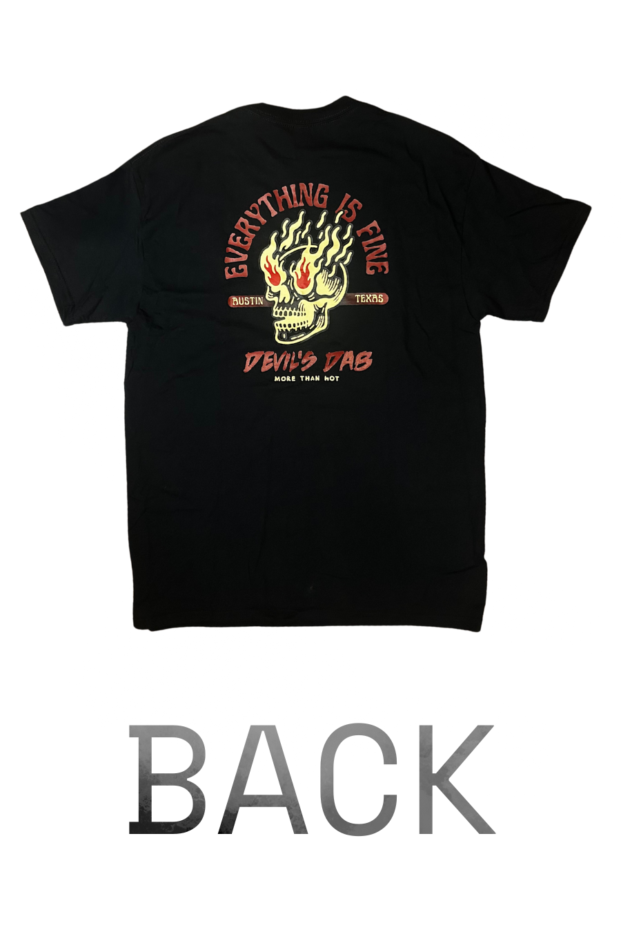 RED SKULL // BLACK T